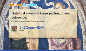 Hosea: Hate that everyone keeps putting Brosea before me .