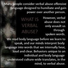 Verbal Abuse Quotes Verbal abuse