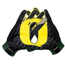 NWT Nike Oregon Ducks Football Running Soccer FAN Gloves Men's