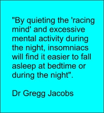 Insomnia - Meditation Machines can help improve sleep