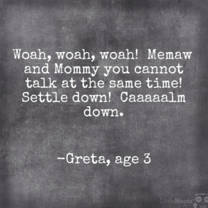 20 Hilarious Quotes From A Precocious Little Girl Named Greta
