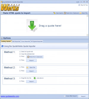 QuoteWerks Quote Importer for Dell, Cisco, HP (iQuote), and Netformx