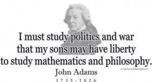 John Adams and his famous quote 