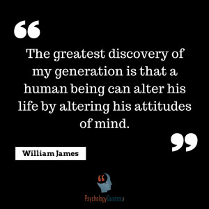 positive psychology quotes William James psychology quotes