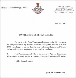 Mr. Ranjit S. Mooshahary, an Officer from National Security Guards ...