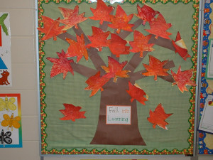 fall into learning leaf