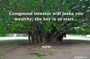Wealth Quote Compound Interest Starting Early 720