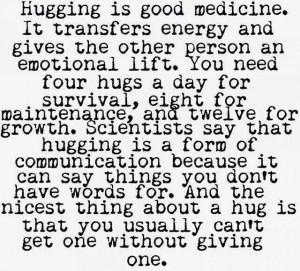 hugs a re life saving