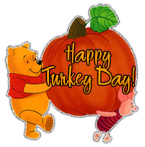 happy turkey day winnie the pooh
