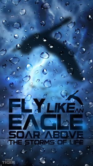 Fly like an eagle, soar above the storms of life. - Team TIGER SHROFF ...