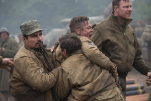 ... Fury.’ Photo courtesy of Giles Keyte/Sony Pictures Entertainment