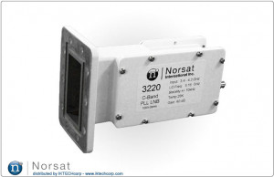 Norsat 3120 C-BAND PLL High Stability LNB F or N Type Connector Input ...