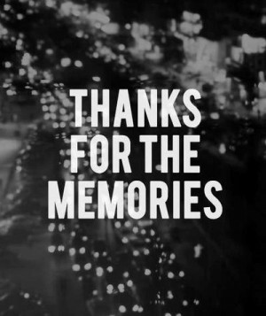 memories, quotes, thank, you