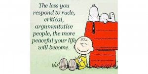 ... to Rude People Will Become Your Life Peaceful Critical Argumentative