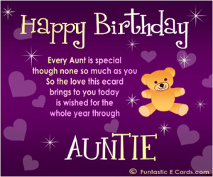 Happy birthday aunt wishes, cards, wishes, messages