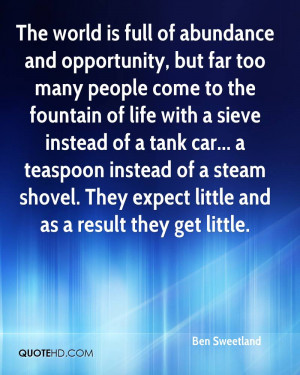 Ben Sweetland Car Quotes