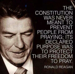 Ronald Reagan quotes. The Constitution of the USA declared purpose was ...