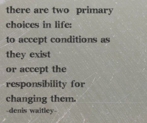 Life Be More Than This?: Saturday Quote: Two primary choices in life