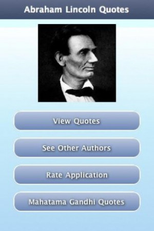 View bigger - Abraham Lincoln Quotes for Android screenshot
