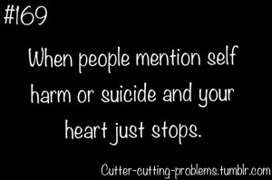 Suicide Self Harm Quotes Tumblr