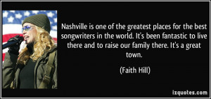 Nashville is one of the greatest places for the best songwriters in ...