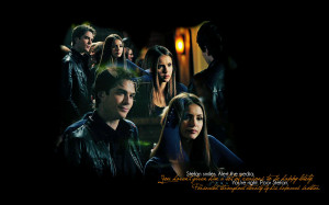 The Vampire Diaries TV Show Damon / Elena - love them together