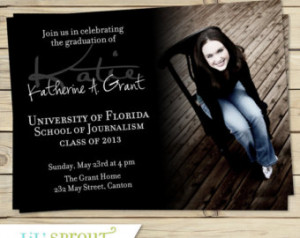 Male Graduation Invitations 2014 Senior graduation announcement