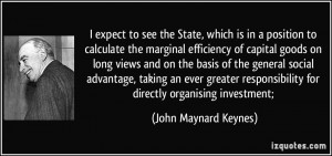 to see the State, which is in a position to calculate the marginal ...