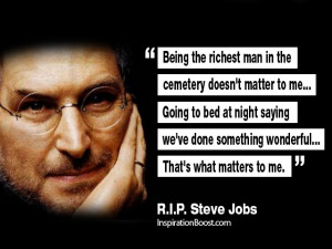 In Memory of Steve Jobs