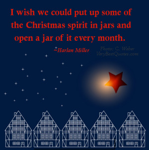 Cute Christmas spirit Quote picture for Kids