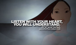 Pocahontas quote