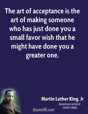 Martin Luther King, Jr. Art Quotes