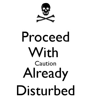 Proceed with Caution Sign