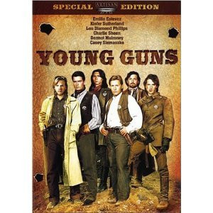 1990 Western fillm where Emilio Estevez plays Billy the Kid.