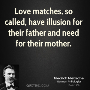 ... so called, have illusion for their father and need for their mother