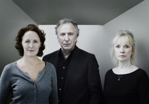Harry Potter Fiona Shaw, Alan Rickman and Lindsay Duncan in the ABBEY ...