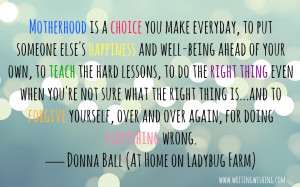 The oft-repeated phrase, “Motherhood is hard, yo.” can be heard ...