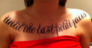Beauty And The Beast Quote Tattoos Beauty and the beast inspired