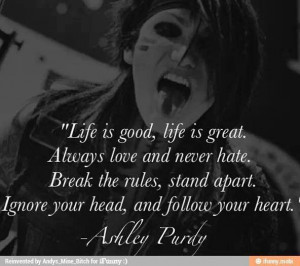 Ashley Purdy quote