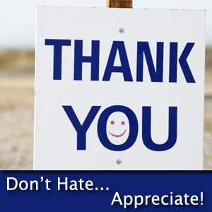 Don’t Hate, Appreciate: Thanking Your Members