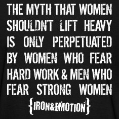 The Strong Woman - women's tee.