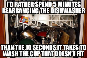 stacking the dishwasher funny pictures