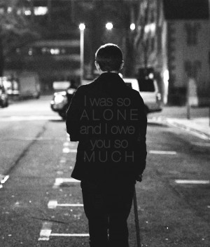 was so alone and I owe you so much, John Watson, Sherlock