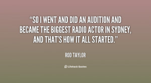 Audition Quotes