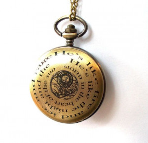 Doctor Who Pocket Watch Stunning Mechanical Watch by ...