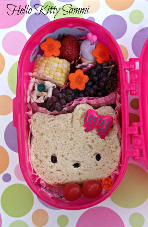... and its Hello Kitty. One of the few “girly” things my kiddo loves