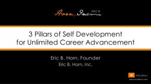 pillars of self development for unlimited career advancement
