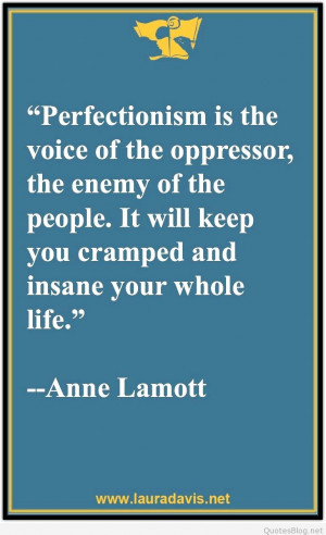 Perfectionism quote