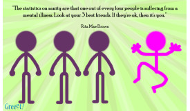 Funny quote from Rita Mae Brown - view larger