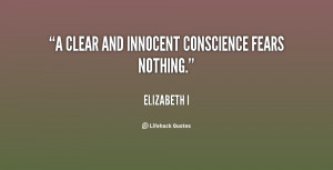 Clear Conscience Quotes